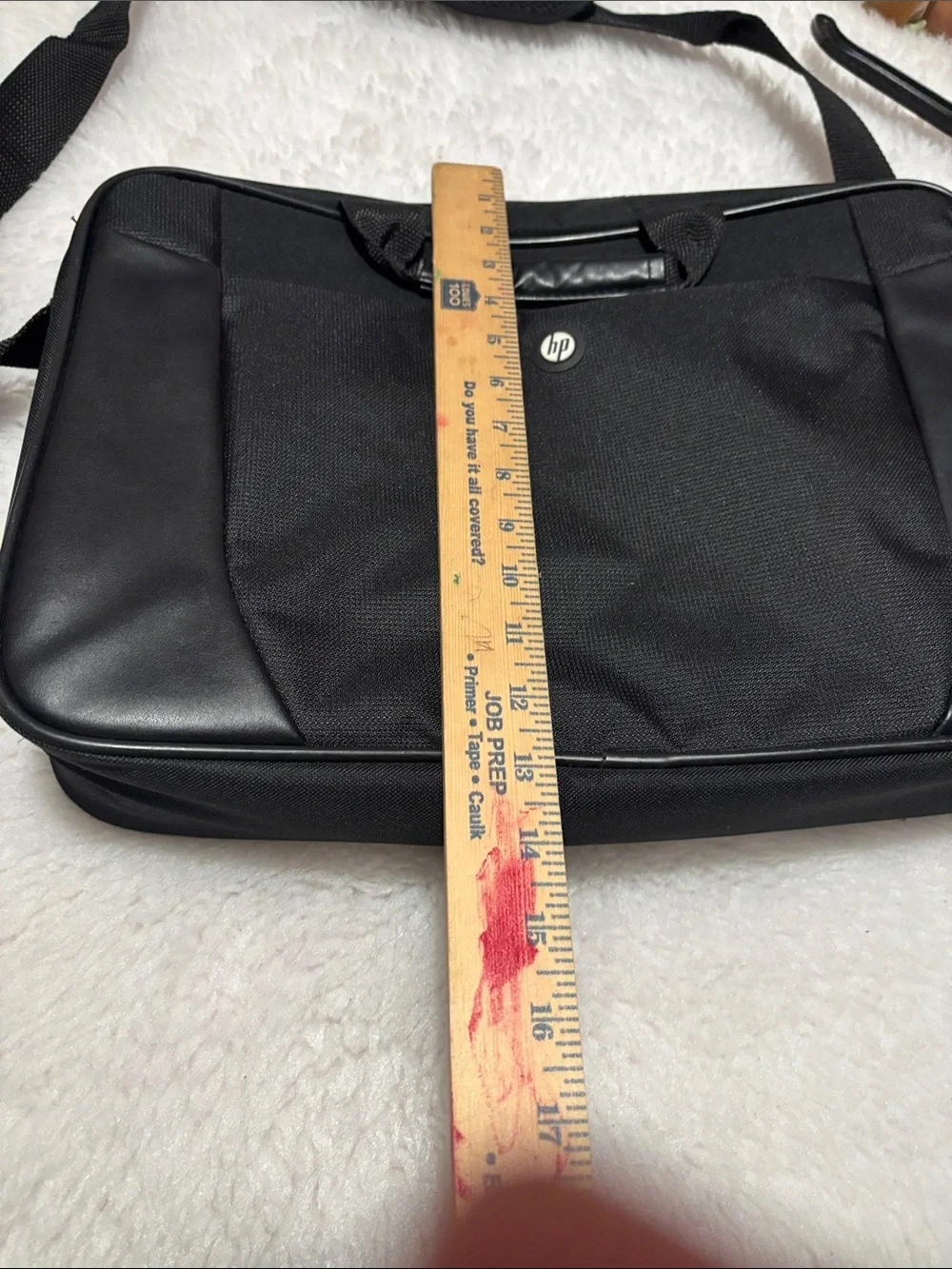 HP Black Laptop Briefcase with Shoulder Strap